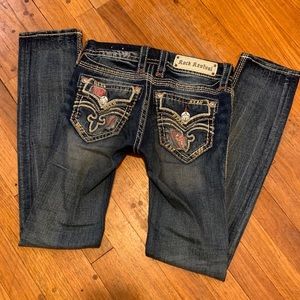 Rock Revival RAVEN Straight Leg Stretch Jean